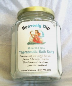 Heavenly Dip  Mineral Bath Salts