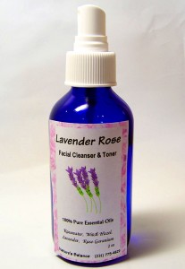 Lavender Rose  Facial Cleanser and Toner